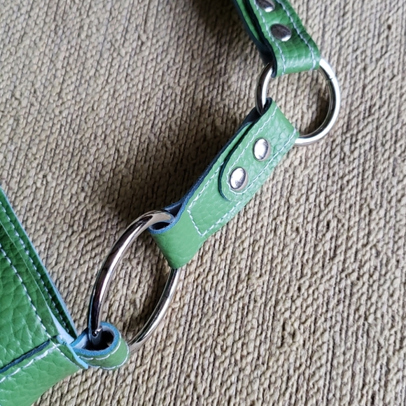 Lime Green & Blue MSC Main Street Collection Purse - Picture 7 of 8